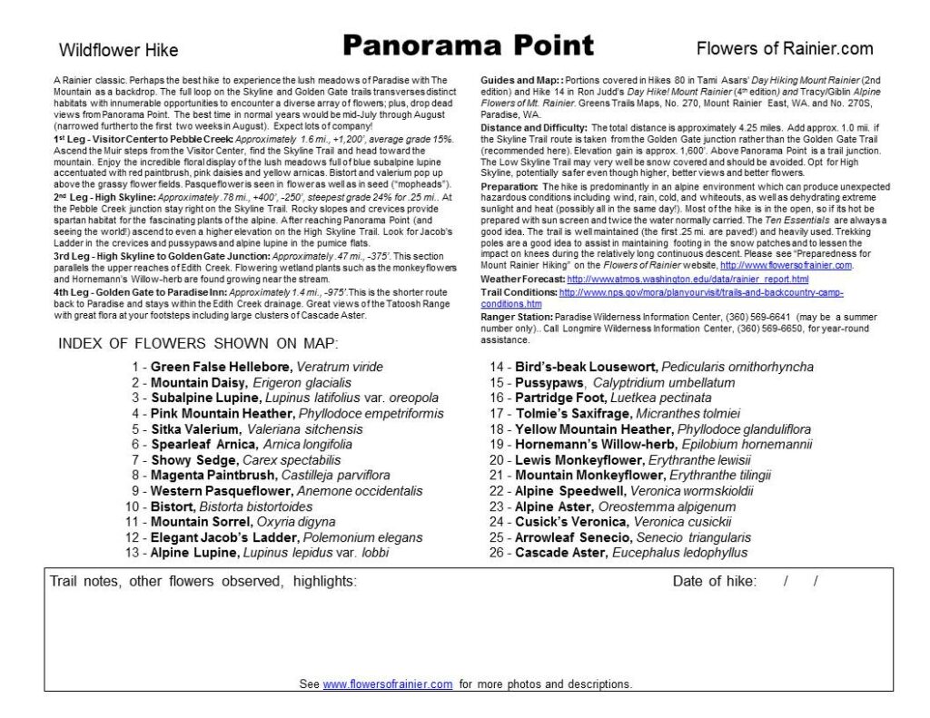 Panorama Point Guide