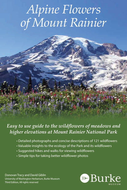 Alpine Flowers of Mount Rainier Guide - Cover